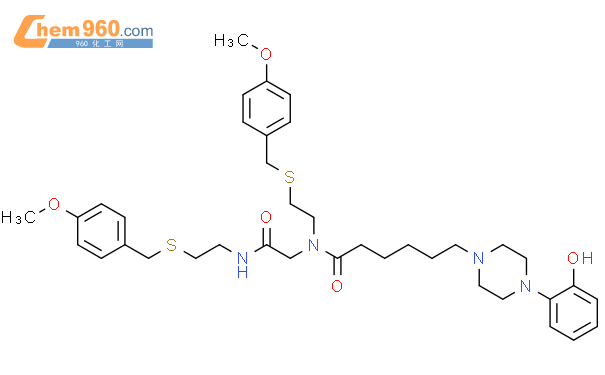 Piperazinehexanamide Hydroxyphenyl N Methoxyphenyl Methyl Thio