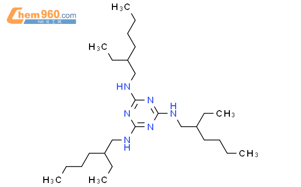 47734 66 7 1 3 5 Triazine 2 4 6 Triamine N N N Tris 2 Ethylhexyl 化学式、结构式、分子式、mol 960化工网