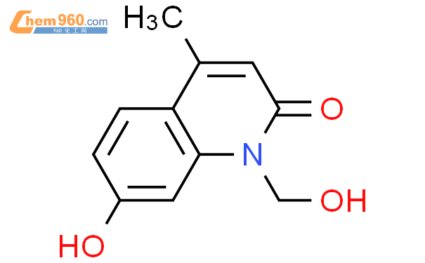 477808 74 5 2 1H QUINOLINONE 7 HYDROXY 1 HYDROXYMETHYL 4 METHYL CAS号 477808 74 5 2 1H