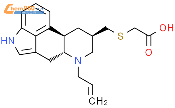 Acetic Acid B Propenyl Ergolin Yl Methyl Thio