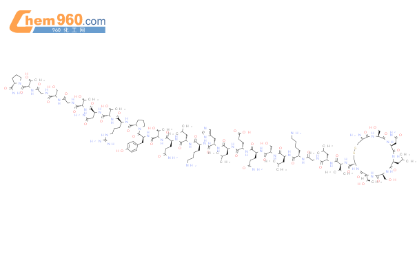 鲑鱼降钙素结构式图片|47931-85-1结构式图片