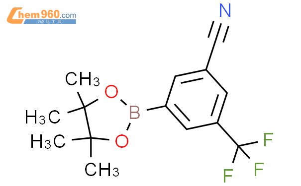 3-三氟甲基-5-(4,4,5,5-四甲基-1,3,2-二噁硼烷-2-基)苯甲腈