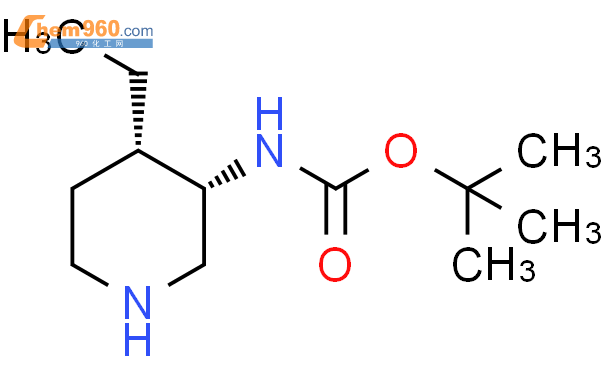 488728 06 9 tert butyl N 3S 4S 4 ethyl 3 piperidyl carbamateCAS号