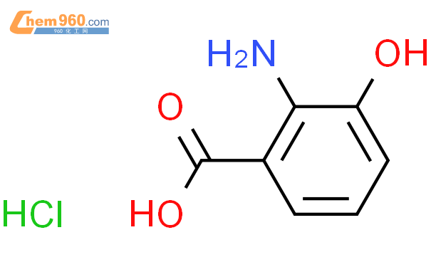 2-氨基-3-羟基苯甲酸结构式图片|4920-81-4结构式图片