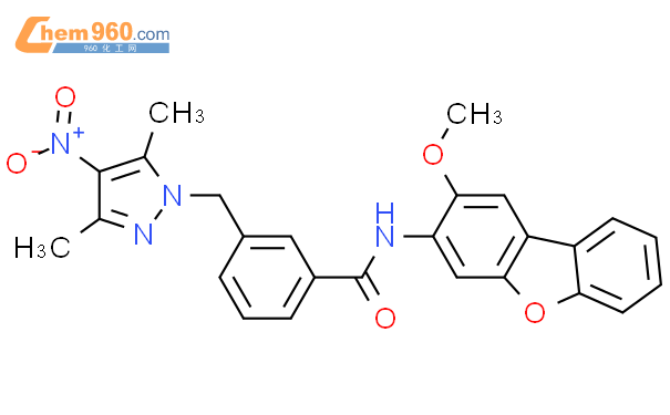 Dimethyl Nitro Pyrazol Ylmethyl N Methoxy Dibenzofuran Yl