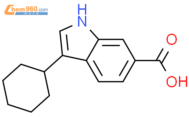 3-环己基-1H-吲哚-6-甲酸