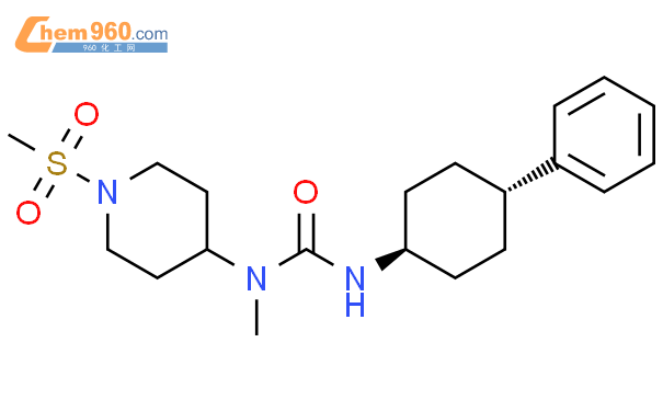 Piperidinamine N Methyl Methylsulfonyl N Trans Phenylcyclohexyl Amino