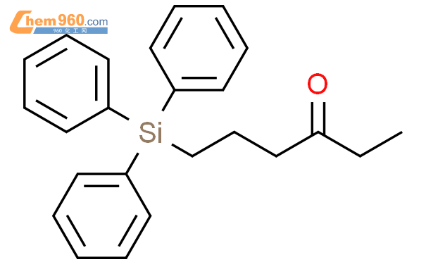 496962 30 2 3 Hexanone 6 triphenylsilyl 化学式结构式分子式mol 960化工网