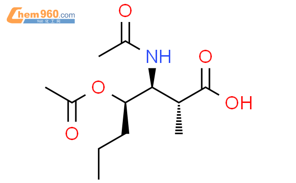 497100 19 3 Heptanoic Acid 3 Acetylamino 4 Acetyloxy 2 Methyl 2r 3s 4r Cas号 497100 19 3