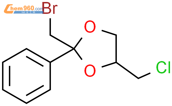 497250 92 7 1 3 Dioxolane 2 bromomethyl 4 chloromethyl 2 phenyl CAS号 497250 92 7 1 3