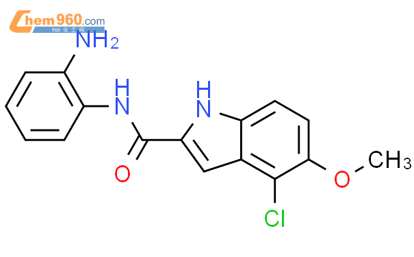 H Indole Carboxamide N Aminophenyl Chloro