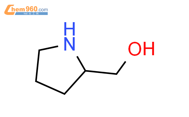 吡咯烷-2-甲醇结构式图片|498-63-5结构式图片
