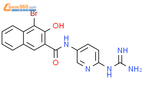 498565 31 4 2 Naphthalenecarboxamide N 6 Aminoiminomethyl Amino 3