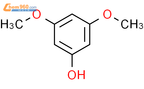 3,5-二甲氧基苯酚结构式图片|500-99-2结构式图片