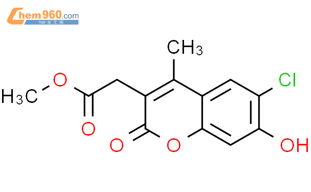 Methyl Chloro Hydroxy Methyl Oxo H Chromen Yl Acetatecas