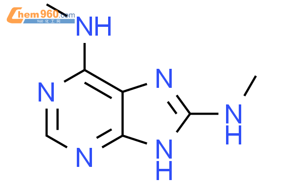 (9CI)-N,N-二甲基-1H-嘌呤-6,8-二胺