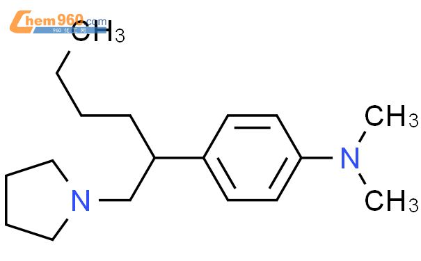 Benzenamine N N Dimethyl Pyrrolidinylmethyl Pentyl Cas