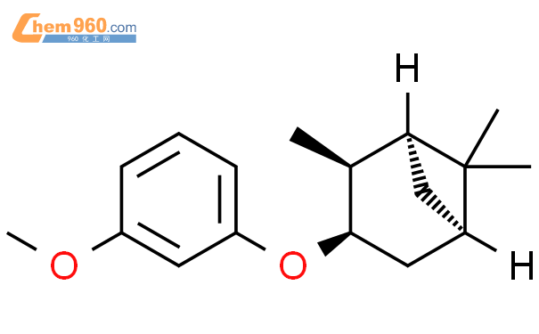 500592-15-4_Bicyclo[3.1.1]heptane, 3-(3-methoxyphenoxy)-2,6,6-trimethyl ...