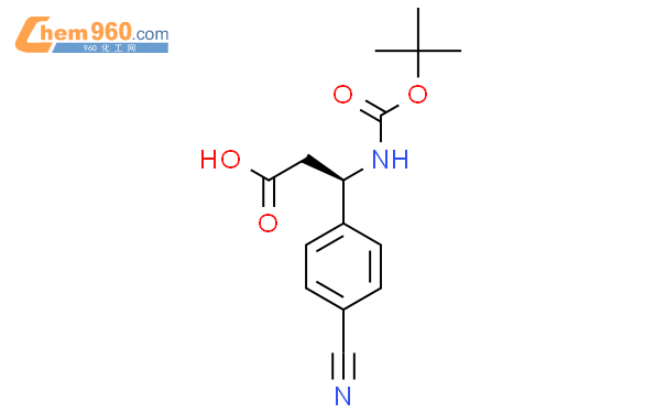 Boc-(R)-3-Amino-3-(4-cyano-phenyl)-propionic acid