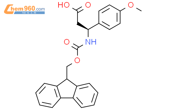(S)-Fmoc-4-甲氧基-beta-苯丙氨酸