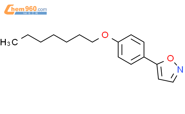 502651-47-0,Isoxazole, 5-[4-(heptyloxy)phenyl]-化学式、结构式、分子式、mol – 960化工网