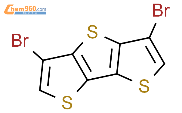 3,5-二溴二噻吩[3,2-B:2’,3’-D]噻吩结构式图片|502764-54-7结构式图片