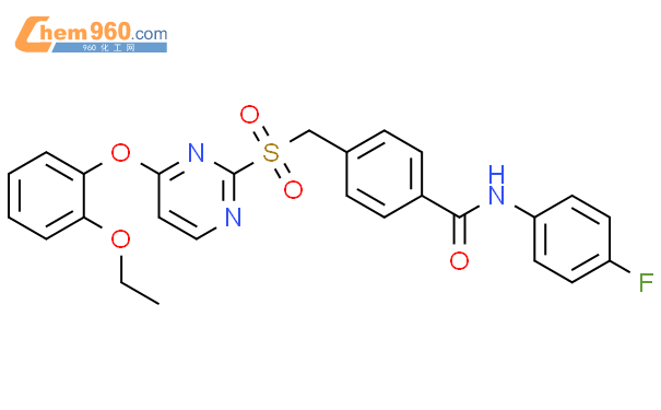 503543 71 3 Benzamide 4 4 2 Ethoxyphenoxy 2 Pyrimidinyl Sulfonyl