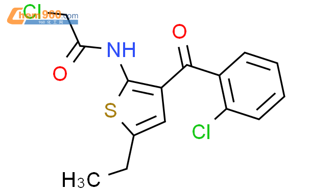 2-氯-N-(3-(2-氯苯甲酰基)-5-乙基噻吩-2-基)乙酰胺