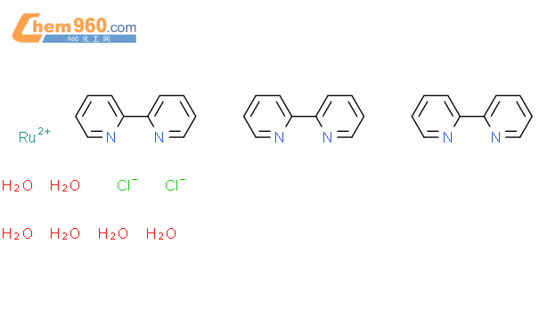 三(2,2'-联吡啶)氯化钌(II) 六水合物