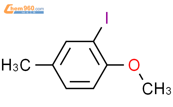 3-碘-4-甲氧基甲苯結構式圖片|50597-88-1結構式圖片