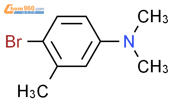 4-溴-N,N,3-三甲基苯胺结构式图片|50638-50-1结构式图片