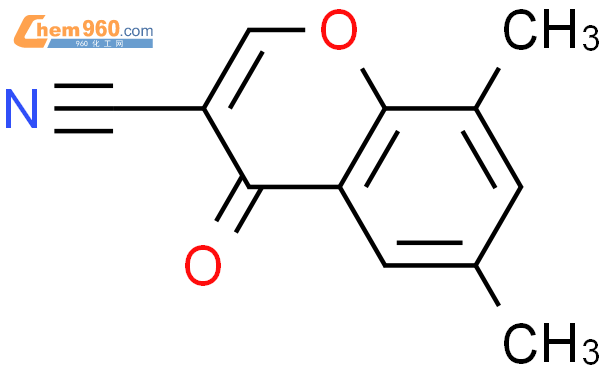 6,8-二甲基-4-氧代-4H-1-苯并吡喃-3-甲腈