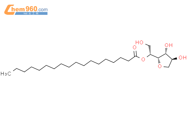 山梨坦硬脂酸酯结构式图片|5093-91-4结构式图片
