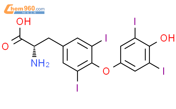 (S)-2-氨基-3-(4-(4-羟基-3,5-二碘苯氧基)-3,5-二碘苯基)丙酸