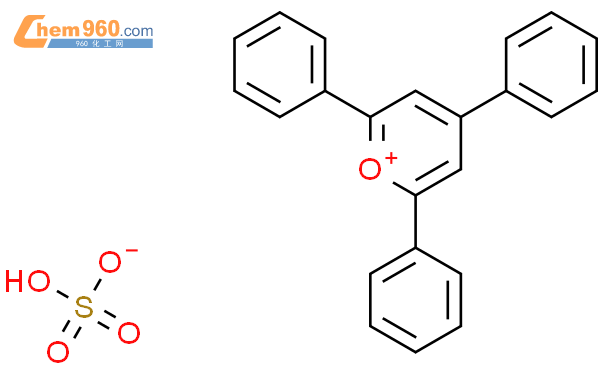 2,4,6-三苯基吡喃氢硫酸结构式图片|51071-75-1结构式图片