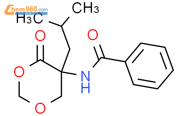 DL-5-苯甲酰氨基-5-异丁基-4-氧-1,3-二烷