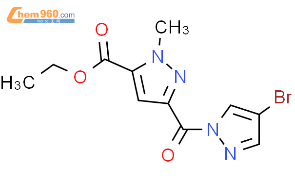 Ethyl Bromo H Pyrazol Yl Carbonyl Methyl H