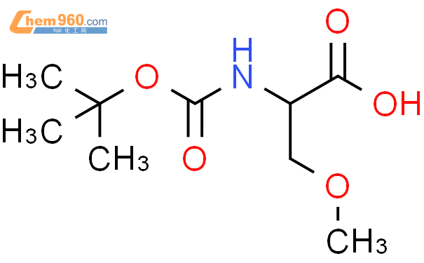 Boc-O-甲基-L-丝氨酸结构式图片|51293-47-1结构式图片