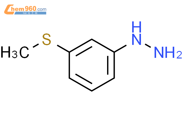 [3-(methylsulfanyl)phenyl]hydrazine「CAS号：51304-72-4」 – 960化工网