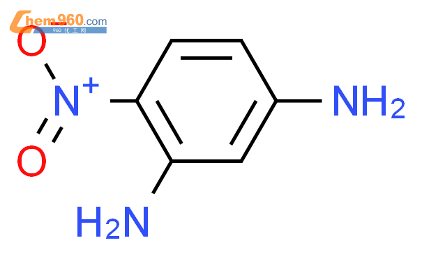 4-硝基间苯二胺结构式图片|5131-58-8结构式图片