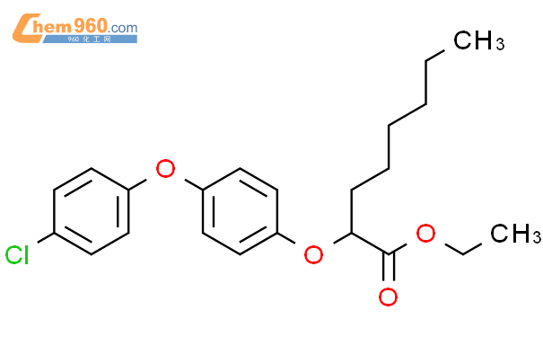 51337 96 3 Octanoic acid 2 4 4 chlorophenoxy phenoxy ethyl ester化学式结构式分子式mol 960化工网