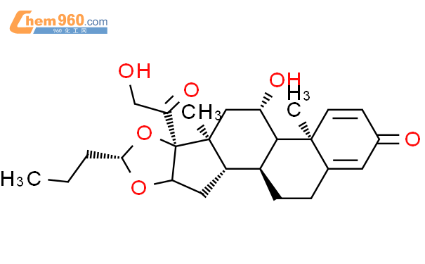 (S)-16alpha,17-(丁亚基二氧基)-11beta,21-二羟基孕甾-1,4-二烯-3,20-二酮