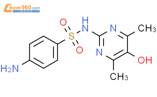 磺胺二甲嘧啶结构式图片