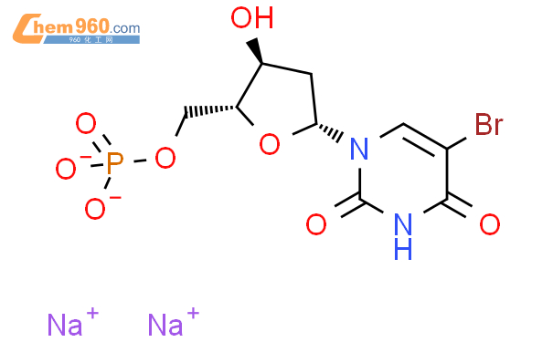 5-溴-2''-脱氧尿苷-5''-单磷酸钠盐
