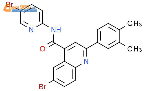 Bromo N Bromopyridin Yl Dimethylphenyl Quinoline Carboxami Decas