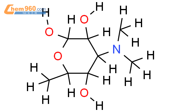 51607-62-6,3,6-Dideoxy-3-dimethylaminoglucose-beta-D-pyranose-form-B ...