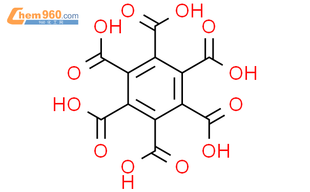 苯六酸结构式图片|517-60-2结构式图片