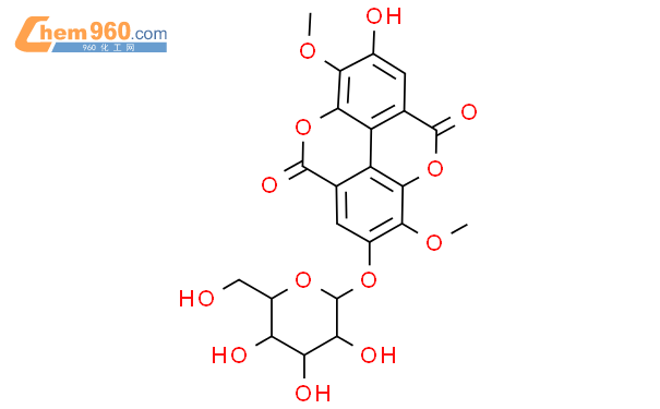 3,3'-二甲基鞣花酸-4'-O-葡萄糖苷