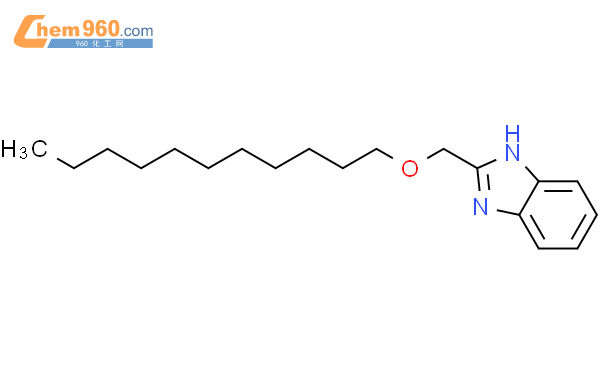 519013 88 8 1H Benzimidazole 2 undecyloxy methyl 化学式结构式分子式mol 960化工网