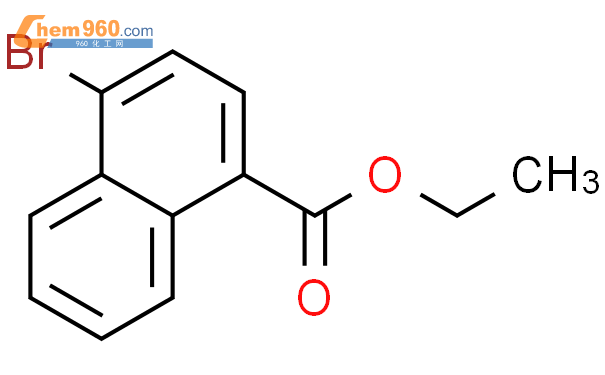 4-溴-1-萘酸乙酯结构式图片|51934-43-1结构式图片